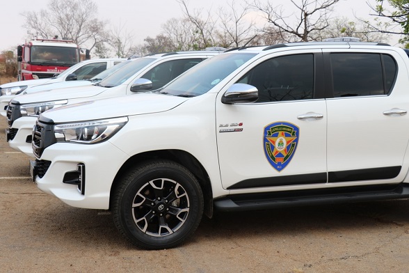 LAUNCH OF 7 TRAFFIC OFFICERS PATROL VEHICLES AND DISTRICT-WIDE COVID19 AWARENESS DRIVE 